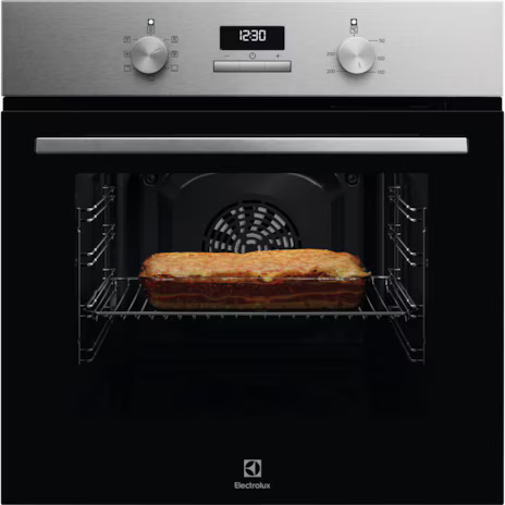 Electrolux 60cm 300 Series built-in single oven with 65L capacity |KOHGE00BX