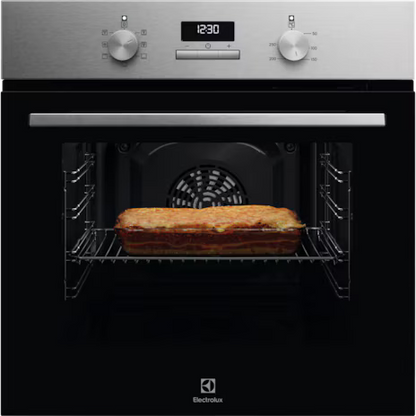 Electrolux 60cm 300 Series built-in single oven with 65L capacity |KOHGE00BX