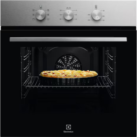 Electrolux 60cm 300 Series built-in single oven with 65L capacity |KOHHE00BX