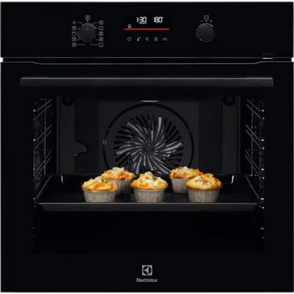 Electrolux 60cm 500 SurroundCook built-in single oven with 71L capacity |KOFDP16Z