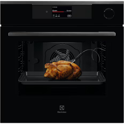 Electrolux 60cm 700 MealAssist SteamCrisp built-in single steam oven with 72L capacity |KOCAP3XH