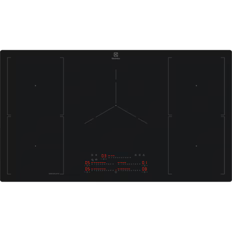 Electrolux 90cm 800 SenseBoil&Fry built-in induction hob with 5 cooking zones |KIS97550IT