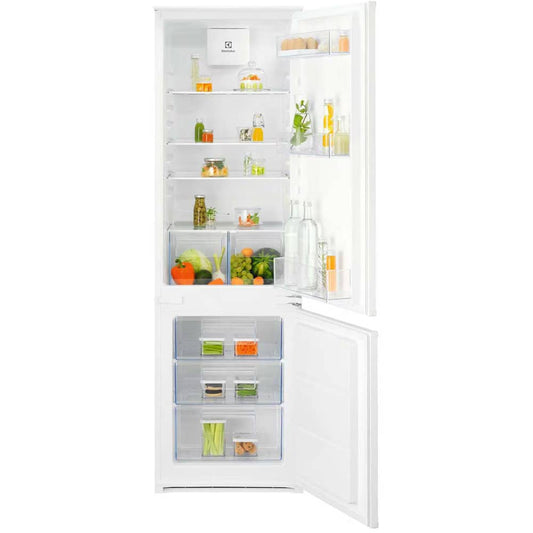 Electrolux Built in Refrigerator with Bottom Freezer 267L White |LND5FE18S8