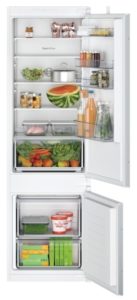 BOSCH 60cm Built-in Refrigerator with Freezer at Bottom  Series 2 - 268Ltrs | KIV87NSF0M