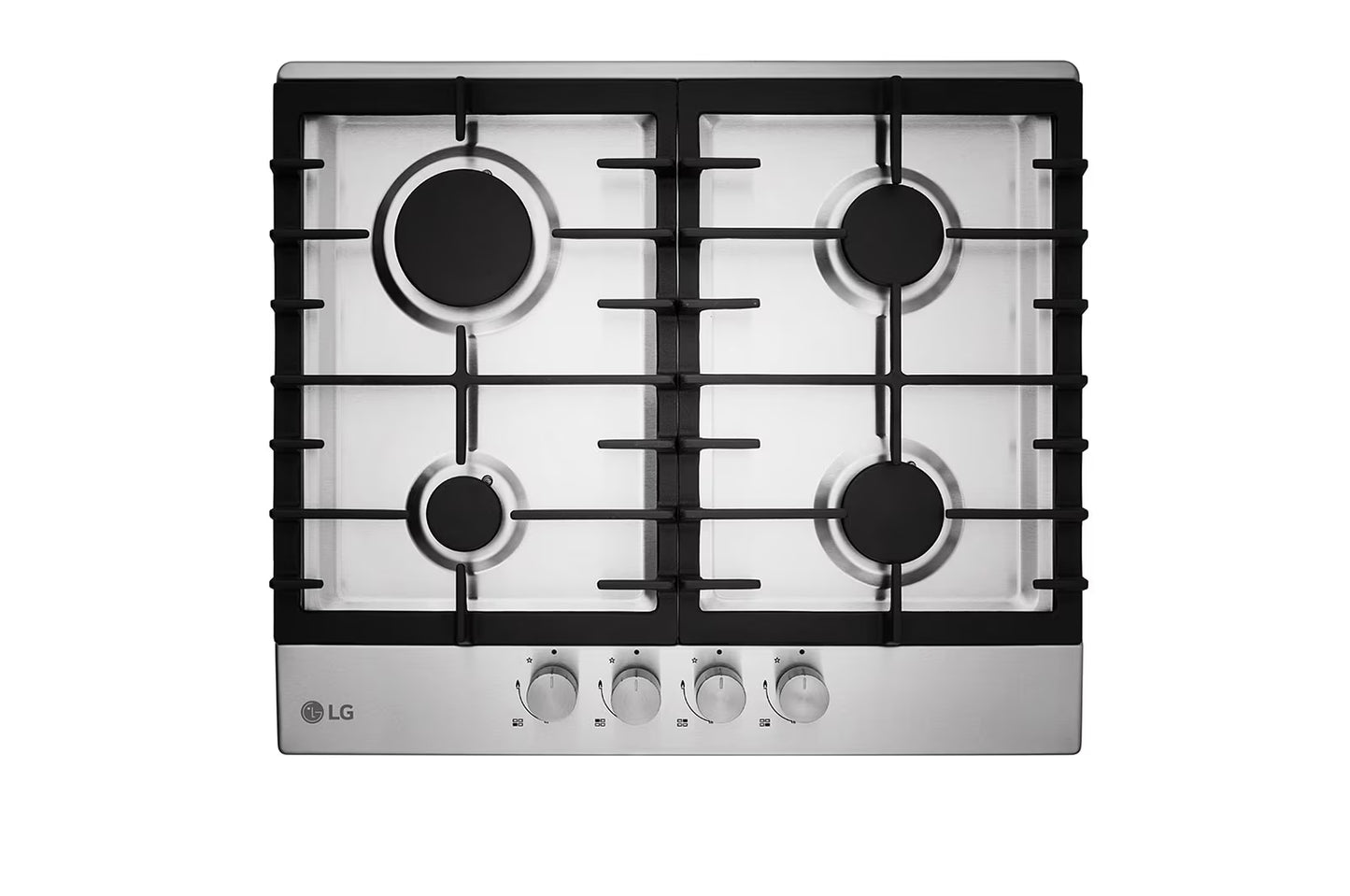 LG Built-in Gas Hob with 4 Burners 60cm |HU641BBG - Urbancucine 