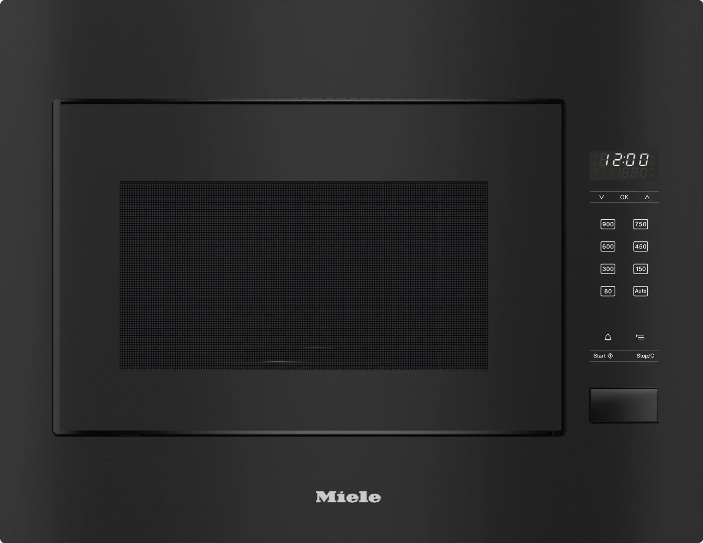 Miele Built in Built-in microwave oven with sensor controls Obsidian black |M 2240 SC