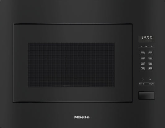 Miele Built in Built-in microwave oven with sensor controls Obsidian black |M 2240 SC