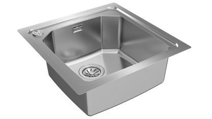 Teka Top/Flush stainless steel sink with one bowl|Brooklyn 50 M-XP 1B - Urbancucine 