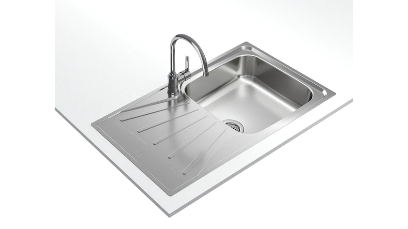 Teka Inset reversible sink with matt finish in 50 cm|Starbright 50 E-XN 1B 1D