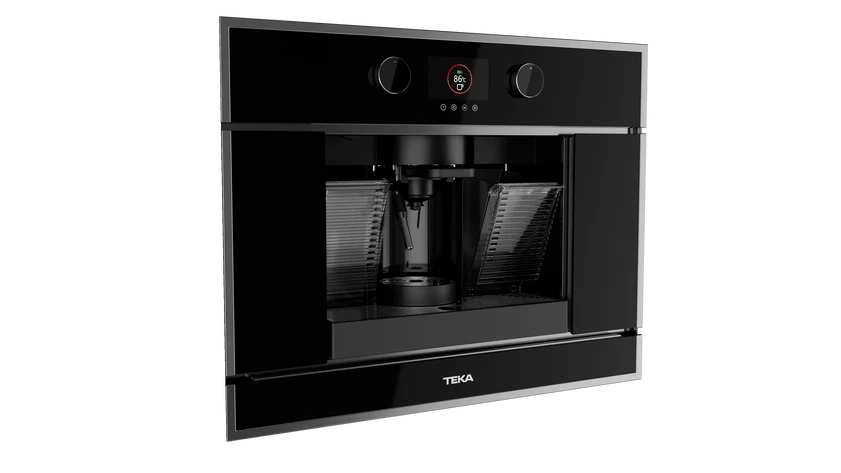 Teka Multi capsule and ground built-in coffee machine with 19 bar pump pressure and TFT display|CLC 835 MC BK-SS