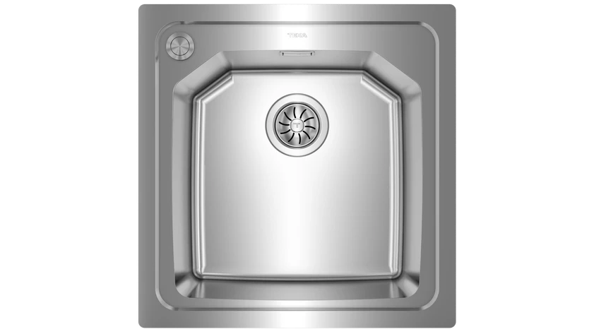Teka Top/Flush stainless steel sink with one bowl|Brooklyn 50 M-XP 1B