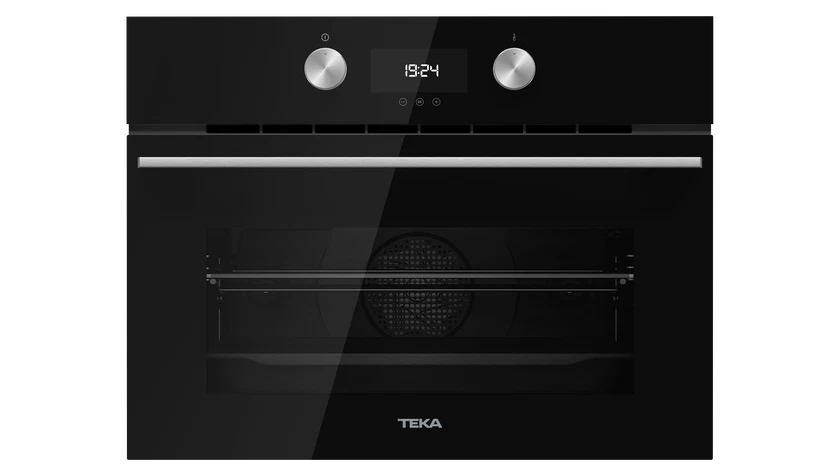 Teka Built in Multifunction oven with microwave and 11 cooking functions 45 cm|HLC 8440 C FBK