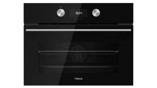 Teka Built in Multifunction oven with microwave and 11 cooking functions 45 cm|HLC 8440 C FBK - Urbancucine 