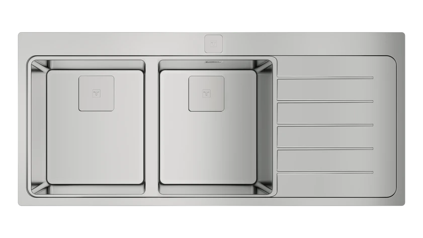 Teka Inset PureLine Stainless Steel Sink|Zenit RS15 2B 1D R AUTO