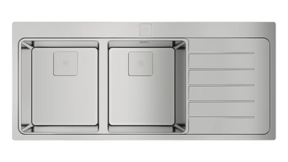 Teka Inset PureLine Stainless Steel Sink|Zenit RS15 2B 1D R AUTO