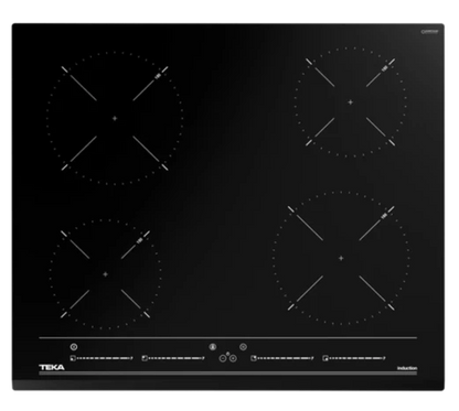 Teka 60cm Induction Hob with Direct Functions MultiSlider and 4 zones|IZC 64010 BK MSS