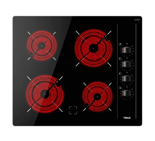 Teka Vitroceramic hob with 4 zonesl in 60 cm|TBC 64000 XFL