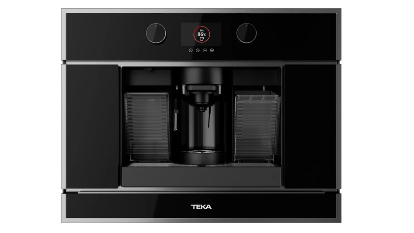 Teka Multi capsule and ground built-in coffee machine with 19 bar pump pressure and TFT display|CLC 835 MC BK-SS