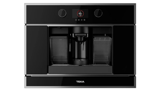 Teka Multi capsule and ground built-in coffee machine with 19 bar pump pressure and TFT display|CLC 835 MC BK-SS