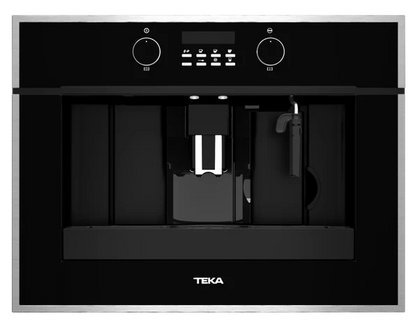 Teka Built-in coffee machine with automatic programs for ground coffee, tea and steam|CLC 855 GM BK-SS