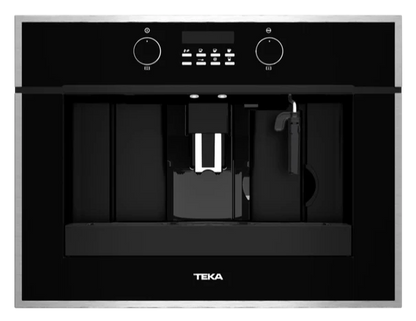 Teka Built-in coffee machine with automatic programs for ground coffee, tea and steam|CLC 855 GM BK-SS