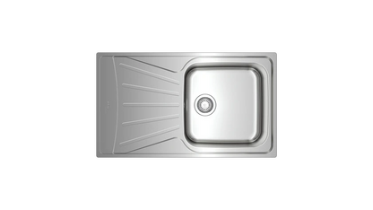 Teka Inset reversible sink with matt finish in 50 cm|Starbright 50 E-XN 1B 1D - Urbancucine 