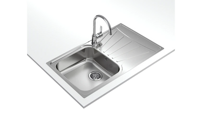 Teka Inset reversible sink with matt finish in 50 cm|Starbright 50 E-XN 1B 1D - Urbancucine 