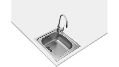 Teka Inset Stainless Steel Sink One bowl|ERC 1B - Urbancucine 