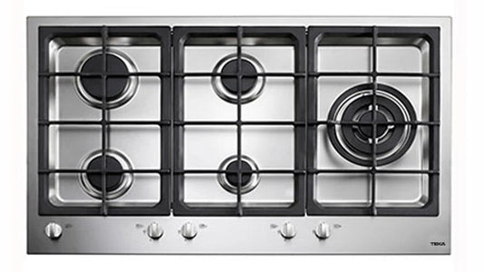 Teka Gas hob with 5 cooking zones and triple ring burner in 90 cm of butane gas|EW 90 5G AI AL TR CI - Urbancucine 