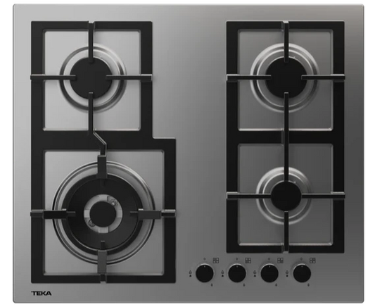 Teka Butane and natural gas hob with frontal control knobs and 4 burners|EFX 60.1 4G AI AL DR CI