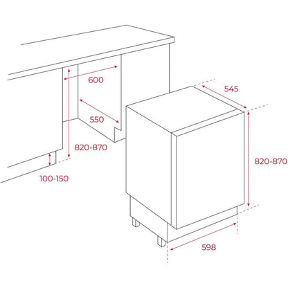 TEKA Built-in Freezer Compact 96L Capacity |TGI2 120 D ME