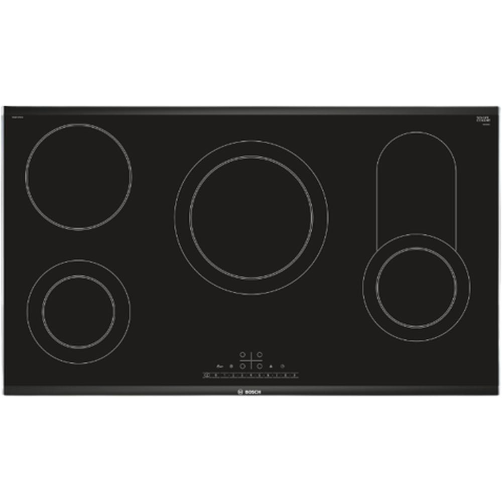 Bosch Series 6 Electric Hob 90 Cm Touchcontrol Multitouch 17 Power Levels Black|PKC975FB2M 1 Year Manufacturing Warranty