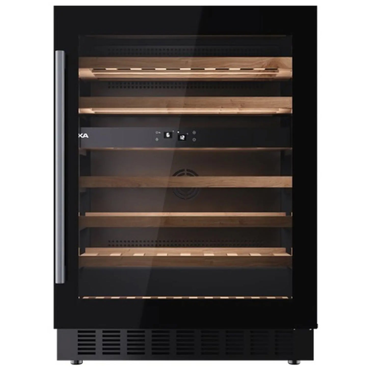 TEKA Free Standing Wine Cooler with capacity for 46 bottles 150L with Glass Door|RVU 20046 GBK