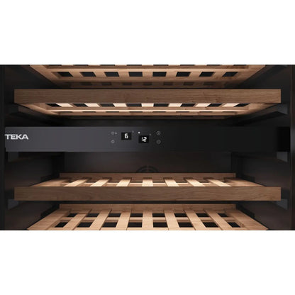 TEKA Free Standing Wine Cooler with capacity for 46 bottles 150L with Glass Door|RVU 20046 GBK