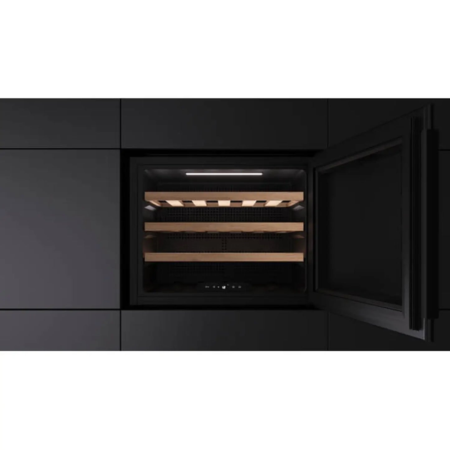 TEKA Built In Wine Cooler with capacity for 24 bottles 54L with Adjustable Shelves|RVI 10024 GBK
