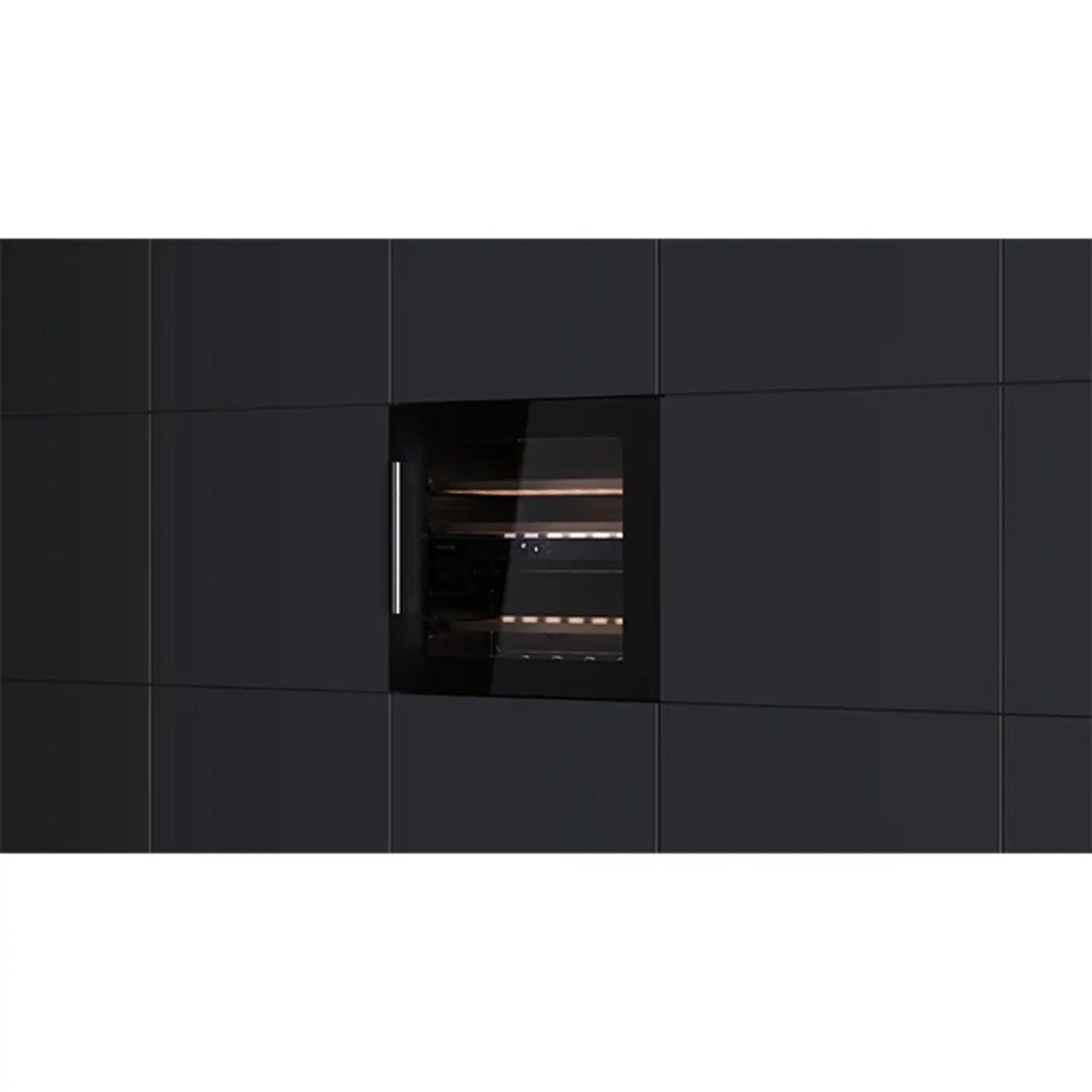 TEKA Built In Wine Cooler with capacity for 41 bottles 100L with Black Glass Finish |RVI 20041 GBK