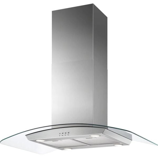 Electrolux Built in cooker hood glass canopy island 90cm|LFI519X