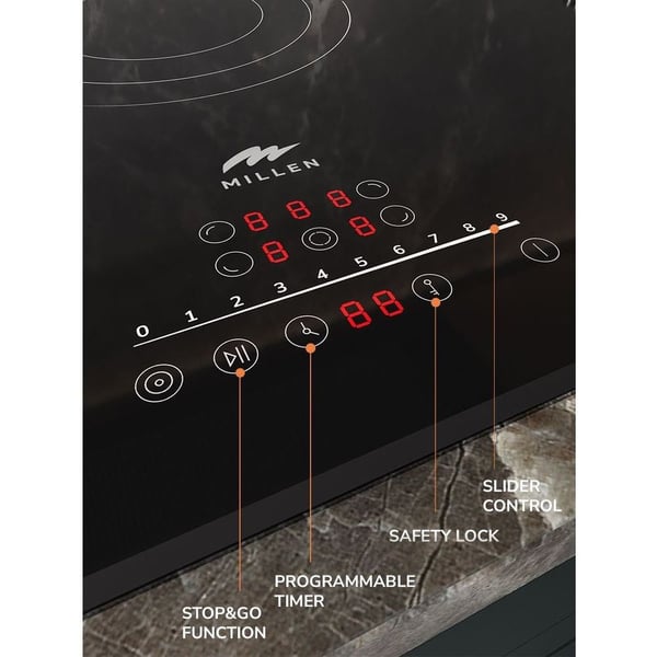 Millen Built In Electric Hob 90cm|MEH902BL