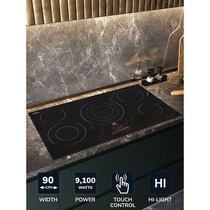 Millen Built In Electric Hob 90cm|MEH904BL