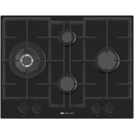 Millen Built In 4 burners Gas Hob 65cm|MGHG6503BL