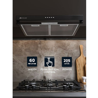 Millen Under Cabinet Hood 60 cm|MKH603BL