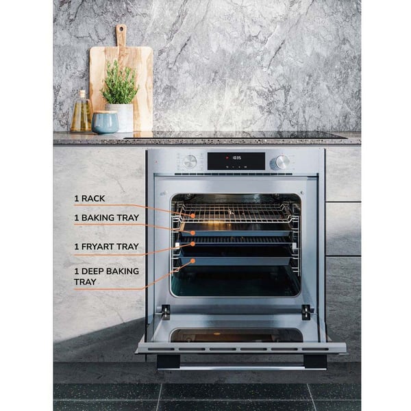 Millen Built In Electric Oven 81 liters 60cm|MEO 6005 IX