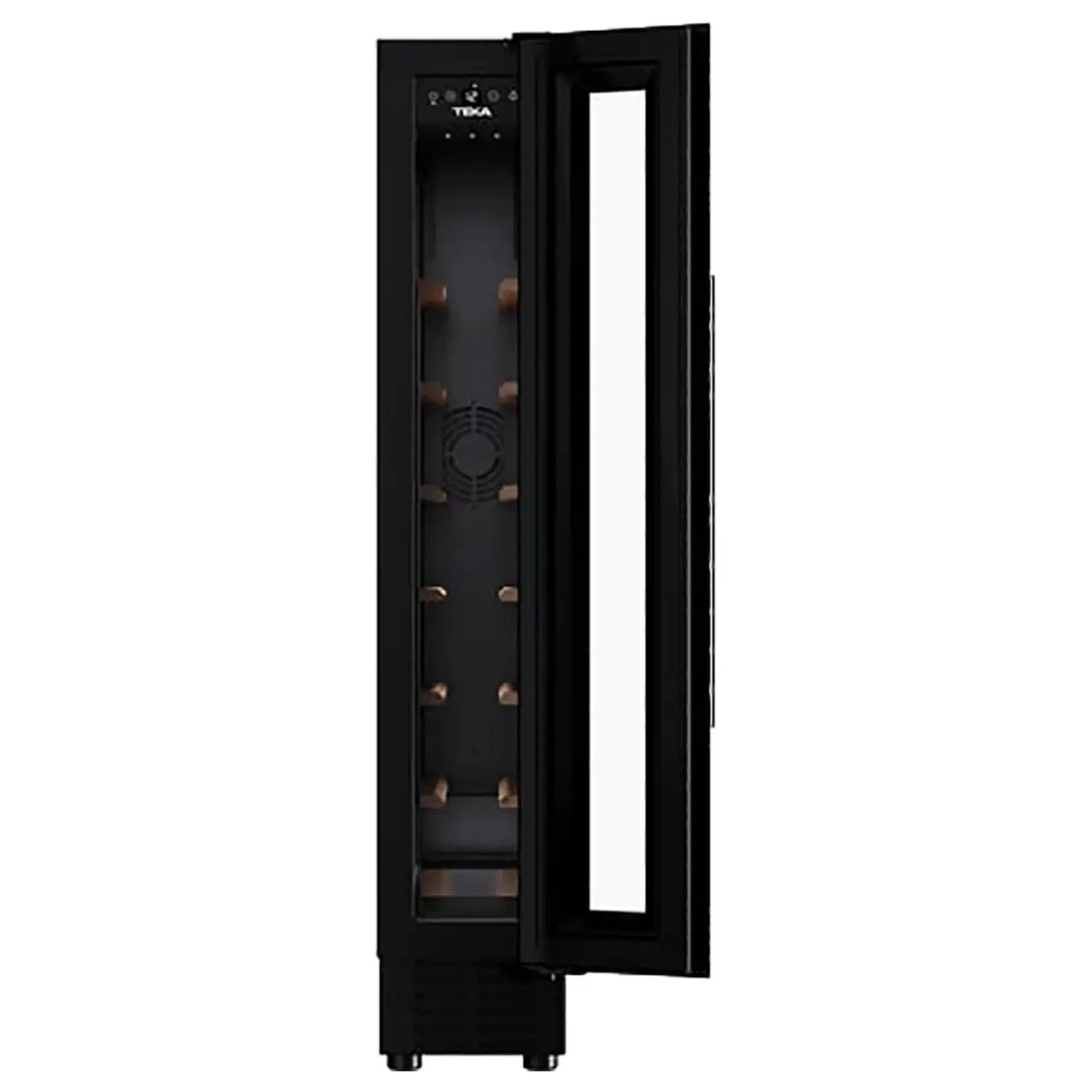 TEKA Wine Cooler with capacity for 8 bottles 25L Compact Design with Glass Door|RVU 10008 GBK - Urbancucine 