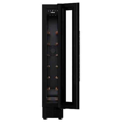 TEKA Wine Cooler with capacity for 8 bottles 25L Compact Design with Glass Door|RVU 10008 GBK - Urbancucine 