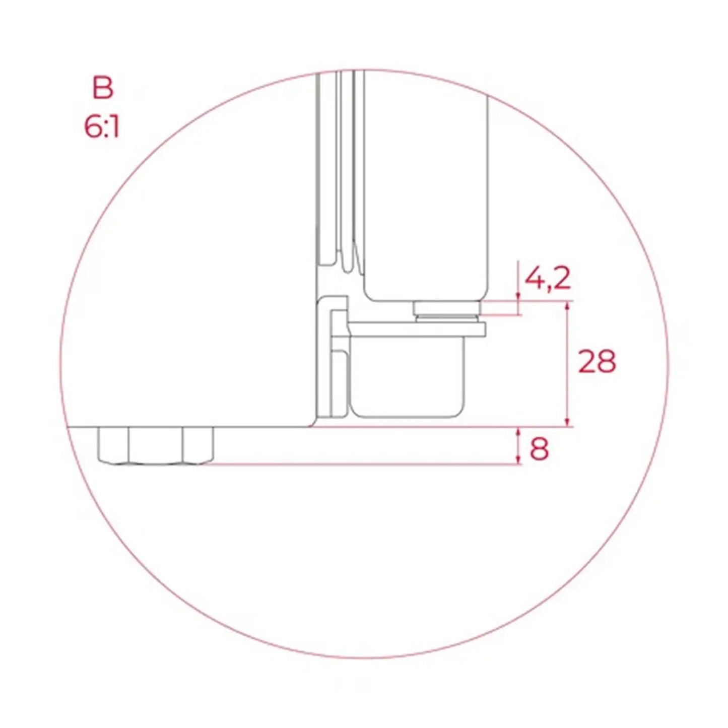 TEKA Built In Refrigerator 316L with Adjustable Shelves |RSL 73370 ME
