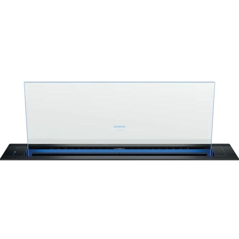 Siemens Downdraft hood 80 cm clear glass, Black |LD88WMM66B