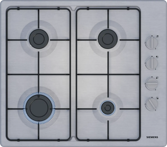 Siemens iQ100 Built in Gas Hob 60cm Stainless steel |EB6C5PK80M