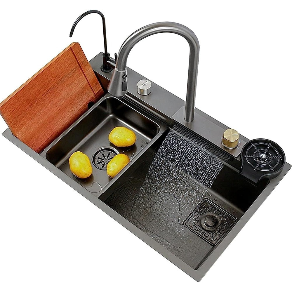 Suizak Multipurpose Inset Topmount Sink |SZ8046 1B
