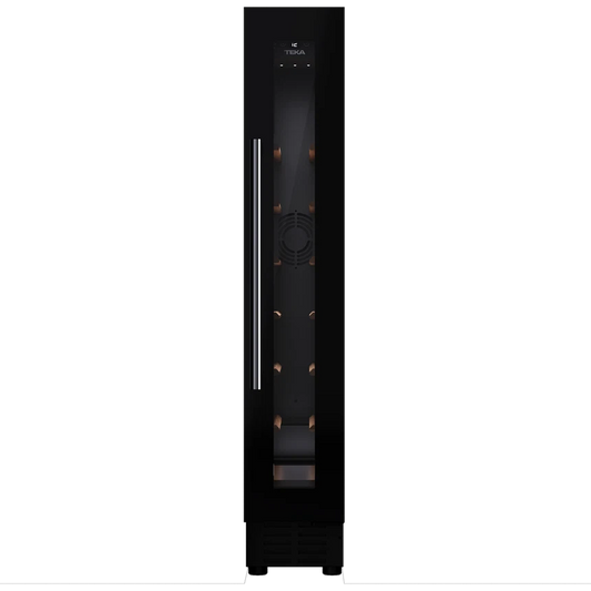 TEKA Wine Cooler with capacity for 8 bottles 25L Compact Design with Glass Door|RVU 10008 GBK - Urbancucine 