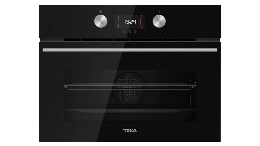 Teka Built in Multifunction oven with microwave and 11 cooking functions 45 cm|HLC 8440 C FBK